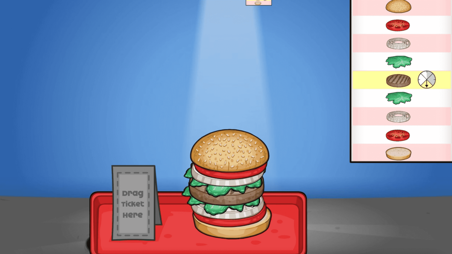 Analisi del gameplay di Papa's Games Burgeria