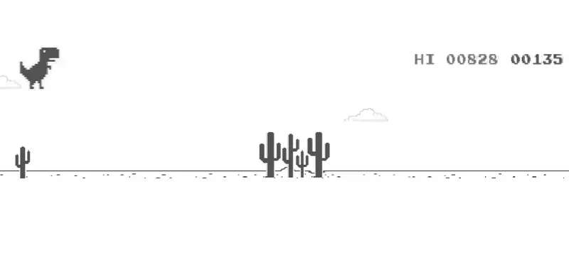 Historia del juego de los dinosaurios